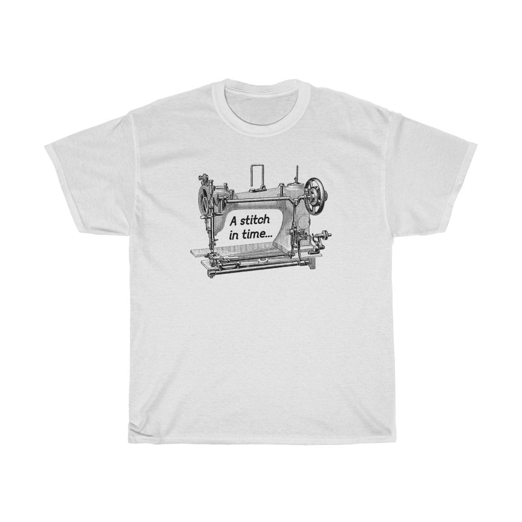 'A stitch in time...' Adult Tee