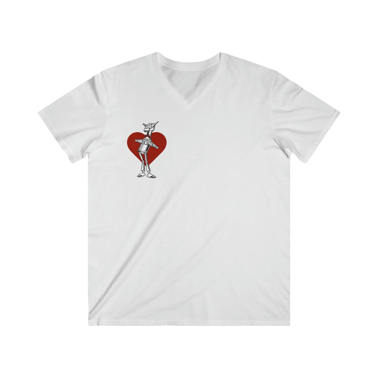 'Tin Mans Heart' V-neck Tee