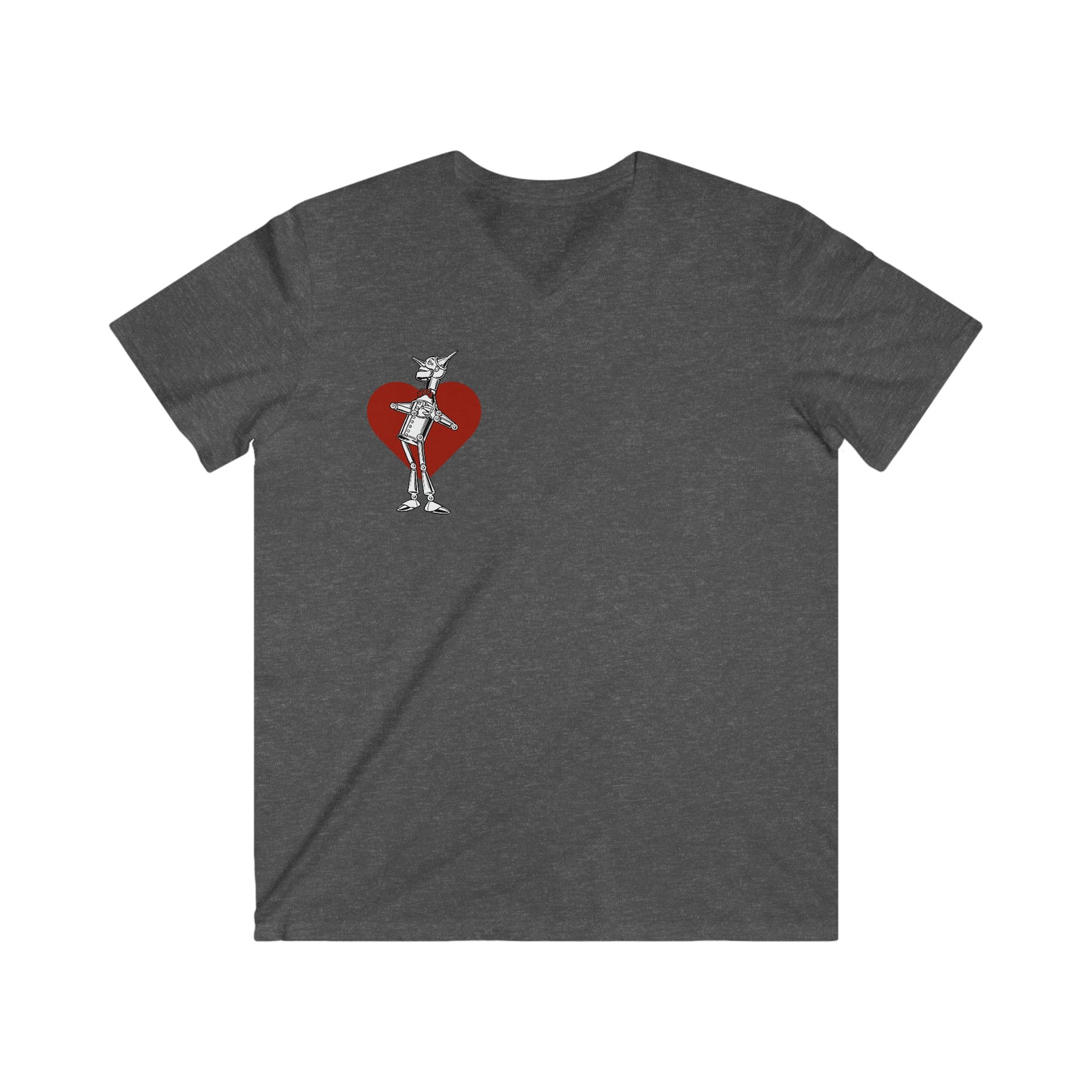 'Tin Mans Heart' V-neck Tee