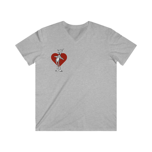 'Tin Mans Heart' V-neck Tee