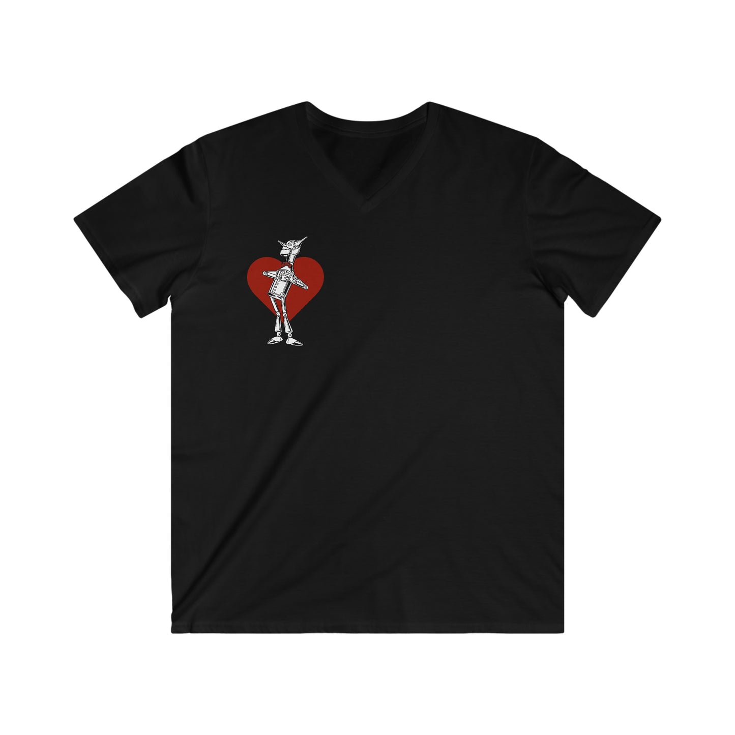 'Tin Mans Heart' V-neck Tee